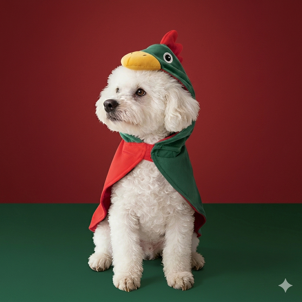 Portugal FPF Pet Rooster Costume